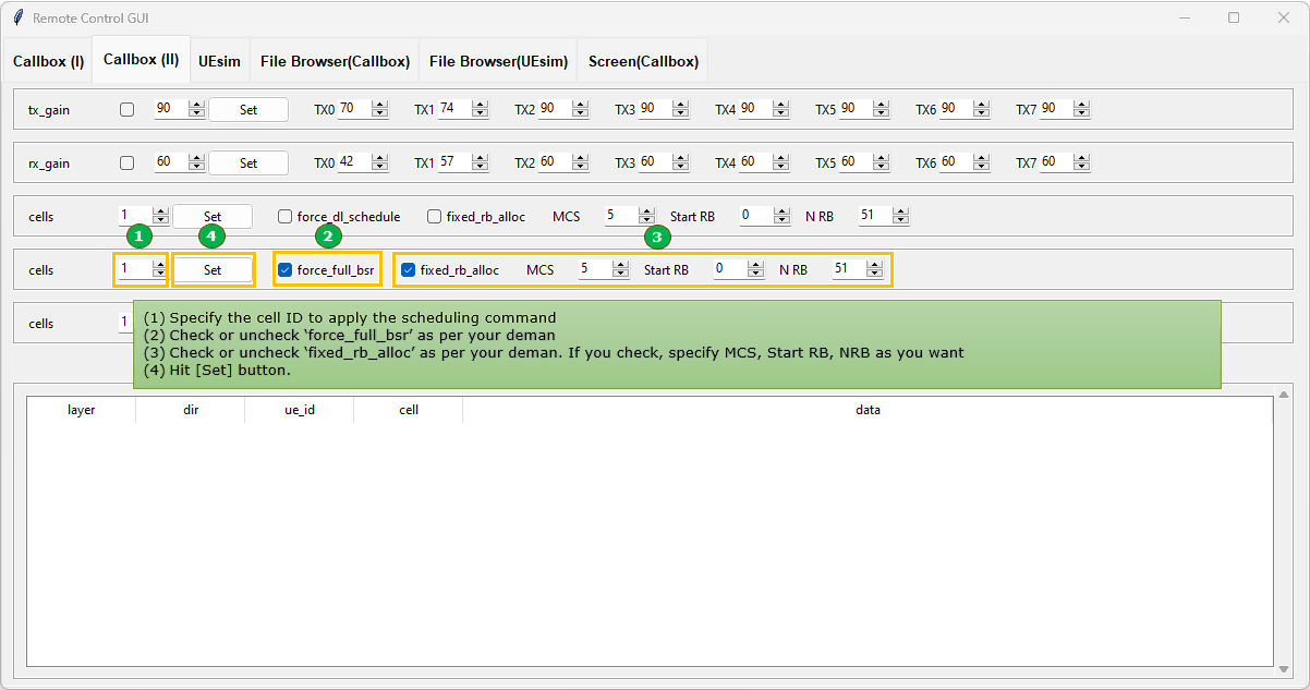 RemoteAPI GUI UserOperation CallboxII 06